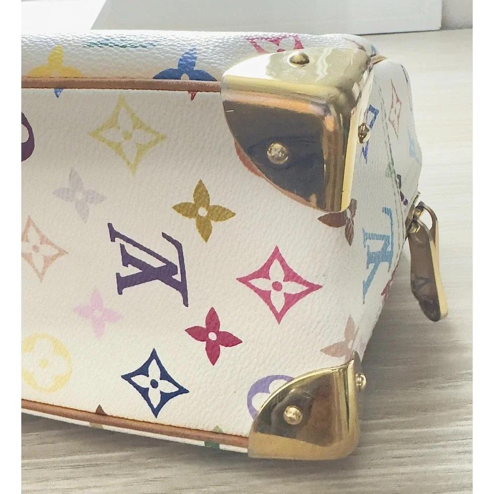 Louis Vuitton Takashi X Murakami Trouville Top Handle Bag